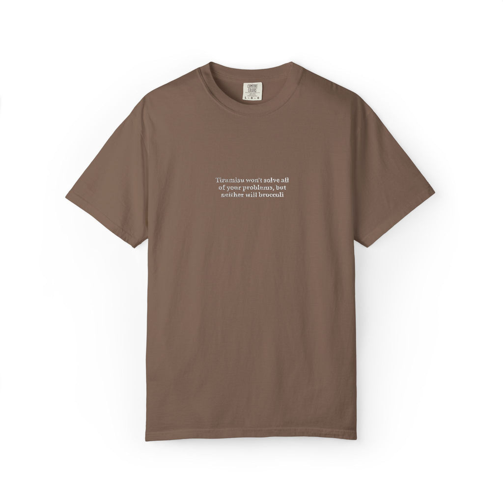 Tiramisu Problems Embroidered Tee