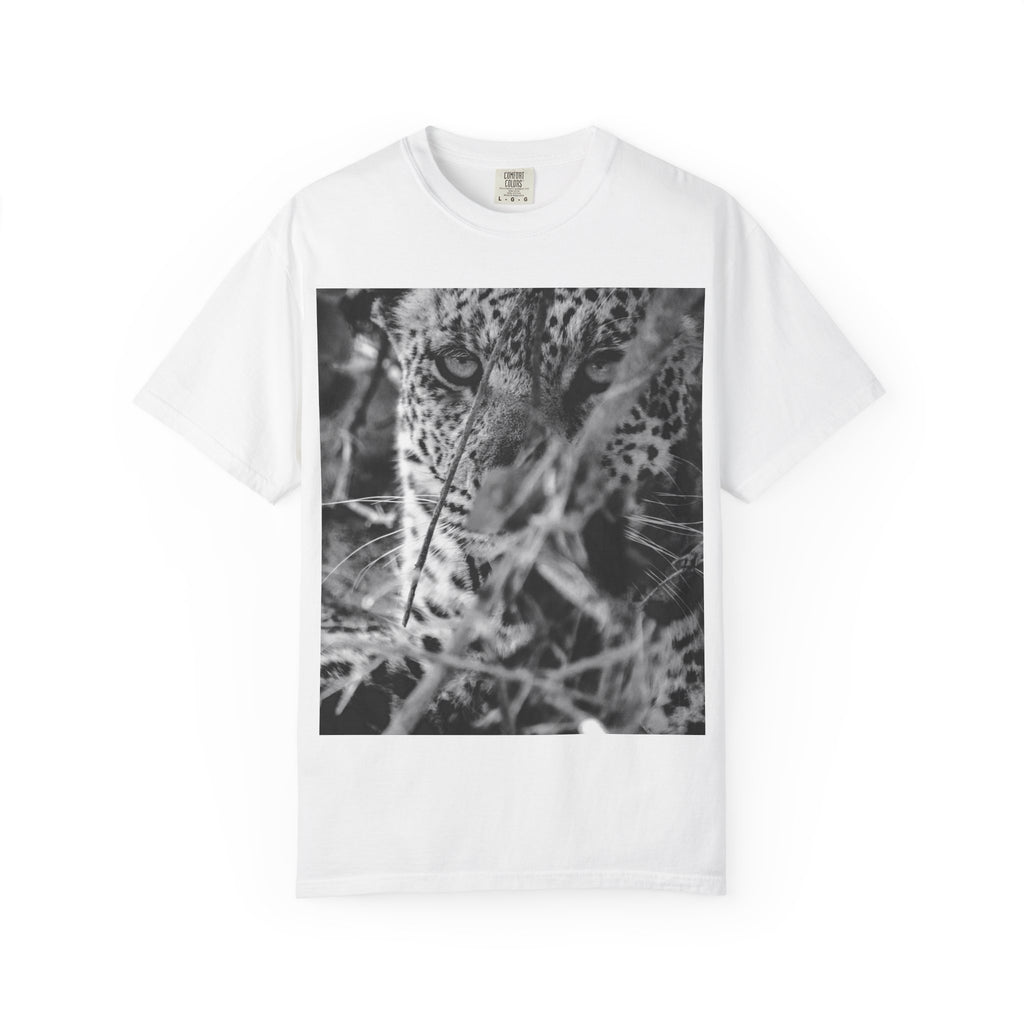 Black & White Wildlife Printed Cotton Tee