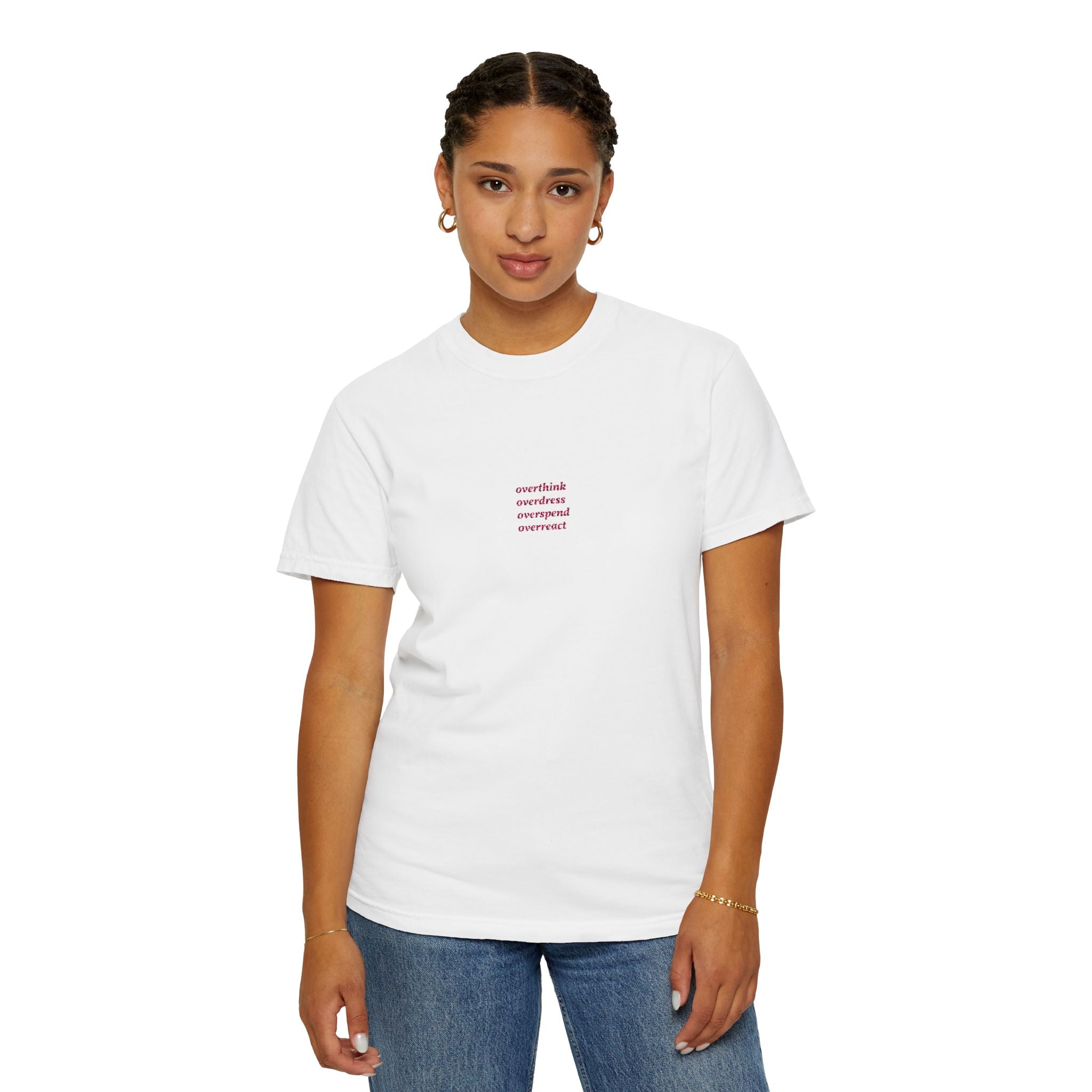 Over Everything Embroidered Tee