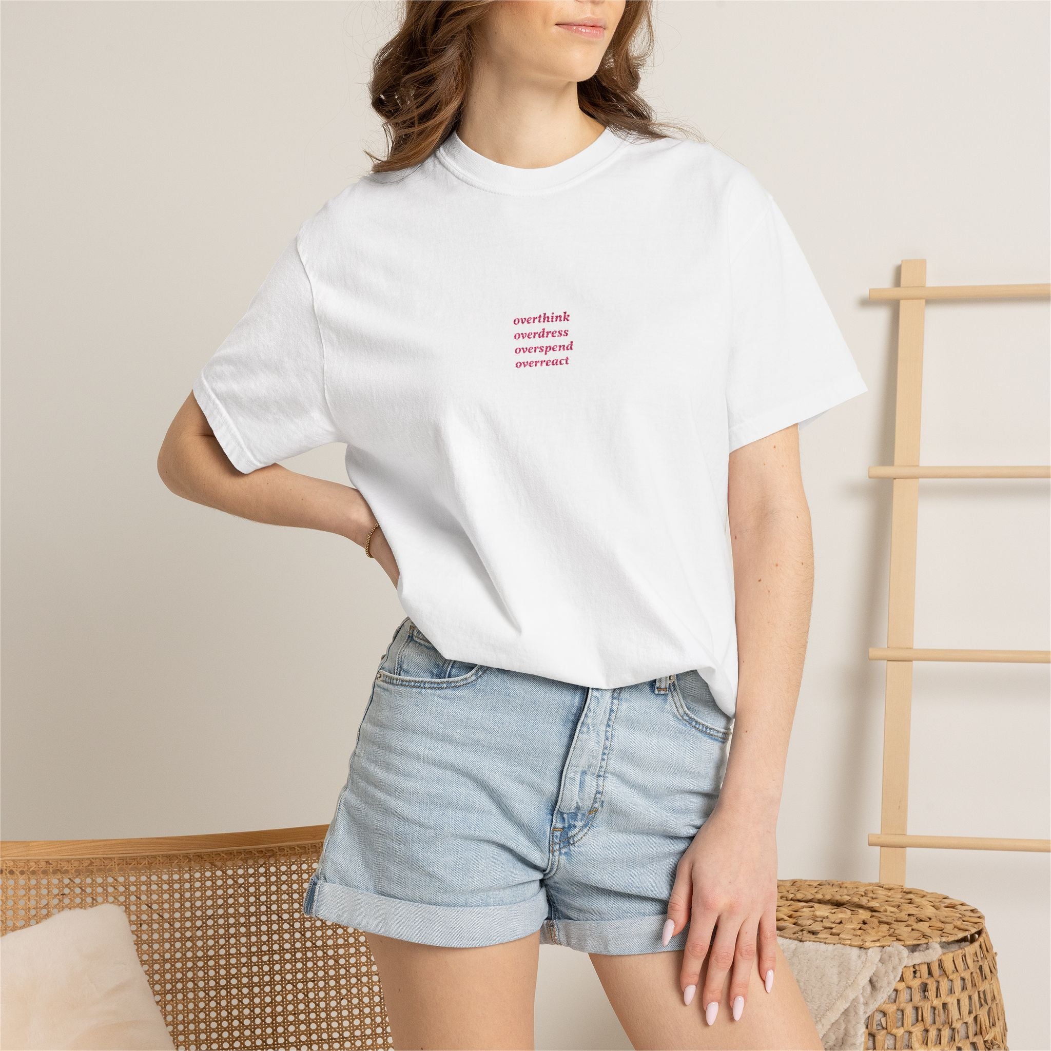 Over Everything Embroidered Tee