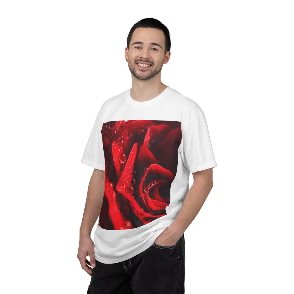 Red Rose Graphic Printed Tee