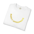 Barely Approachable - Embroidered Cotton Tee