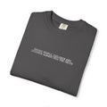 Drunk people, Children and Leggings never lie Embroidered Tee