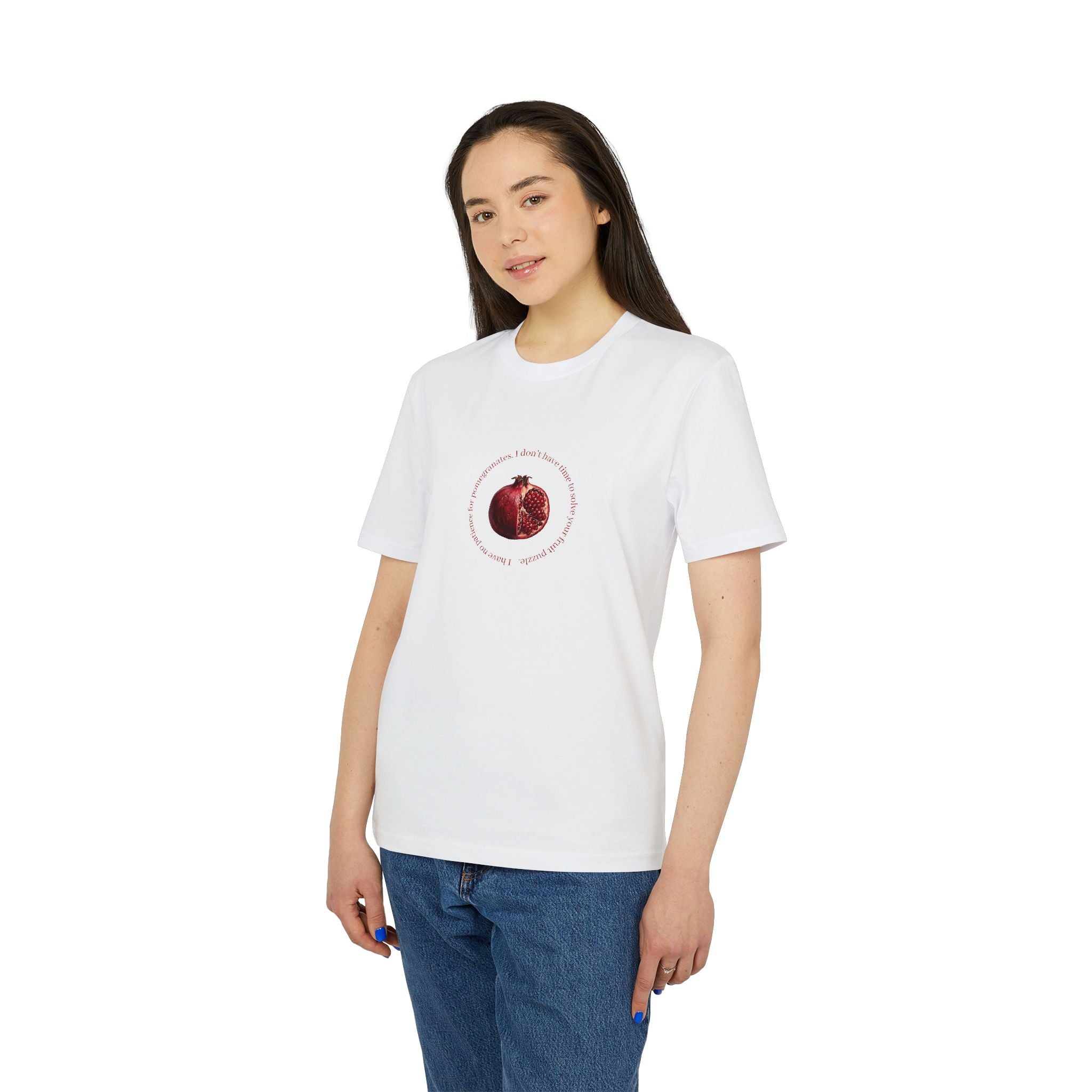 T-Shirt — Pomegranate why tho?